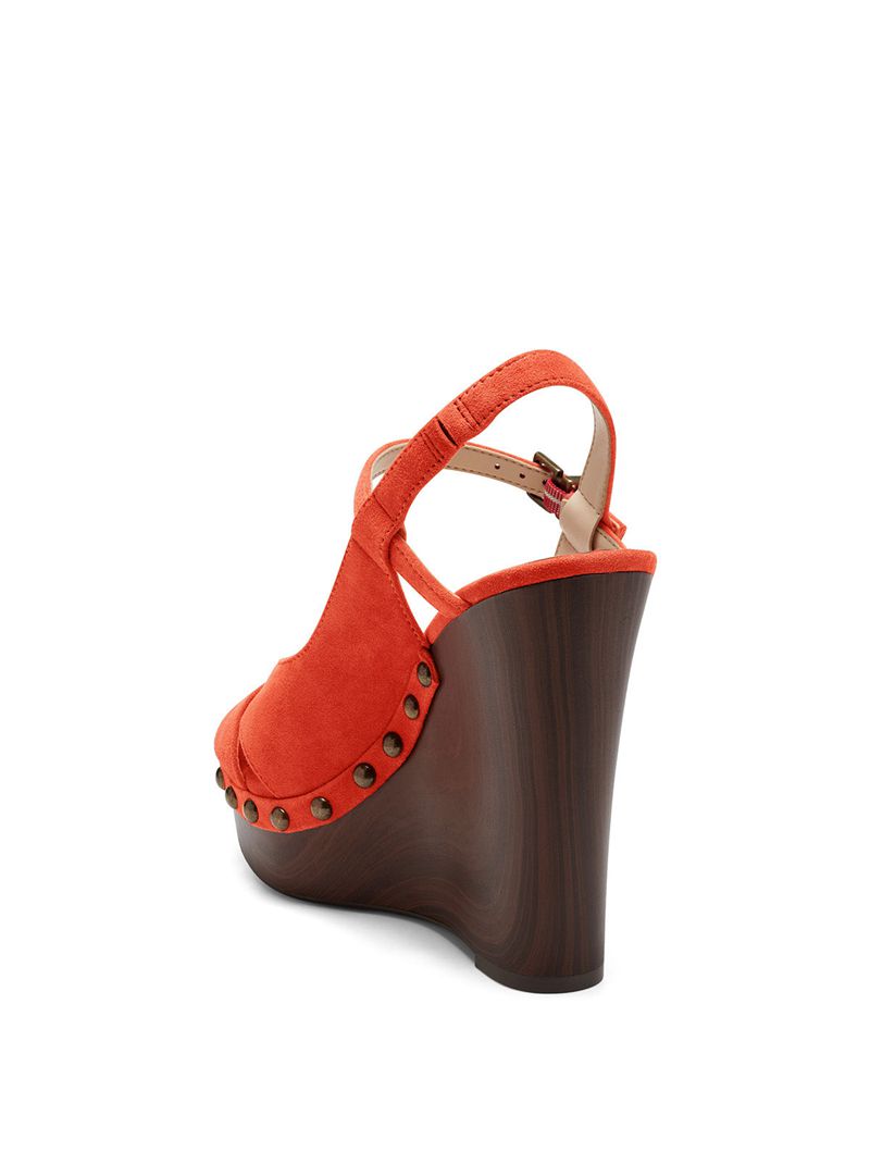 Sandalias Jessica Simpson Tausen Feminino Laranja | 19207DWUM