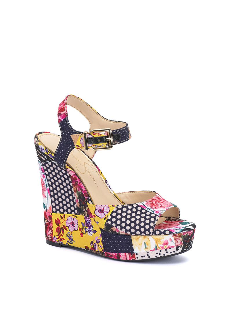 Sandalias Jessica Simpson Tonnia Feminino Multicoloridas | 20619EJIV