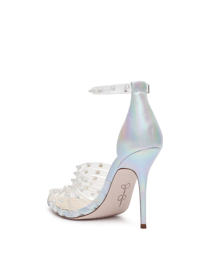 Sandalias Jessica Simpson Westah Feminino Branco | 03247EDQU