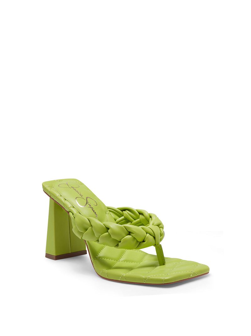 Sandalias Jessica Simpson Zaliye Thong Feminino Verdes | 16870MDQI