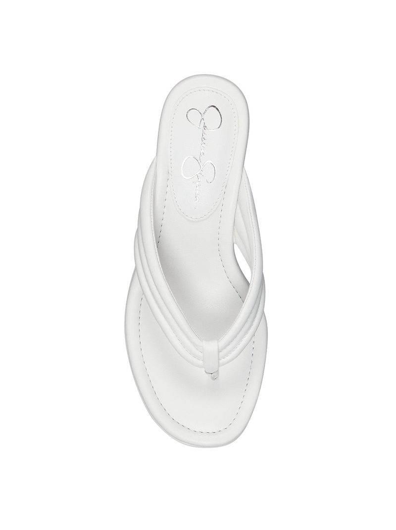 Sapatos Cunha Jessica Simpson Kemnie Feminino Branco | 25983BVSR