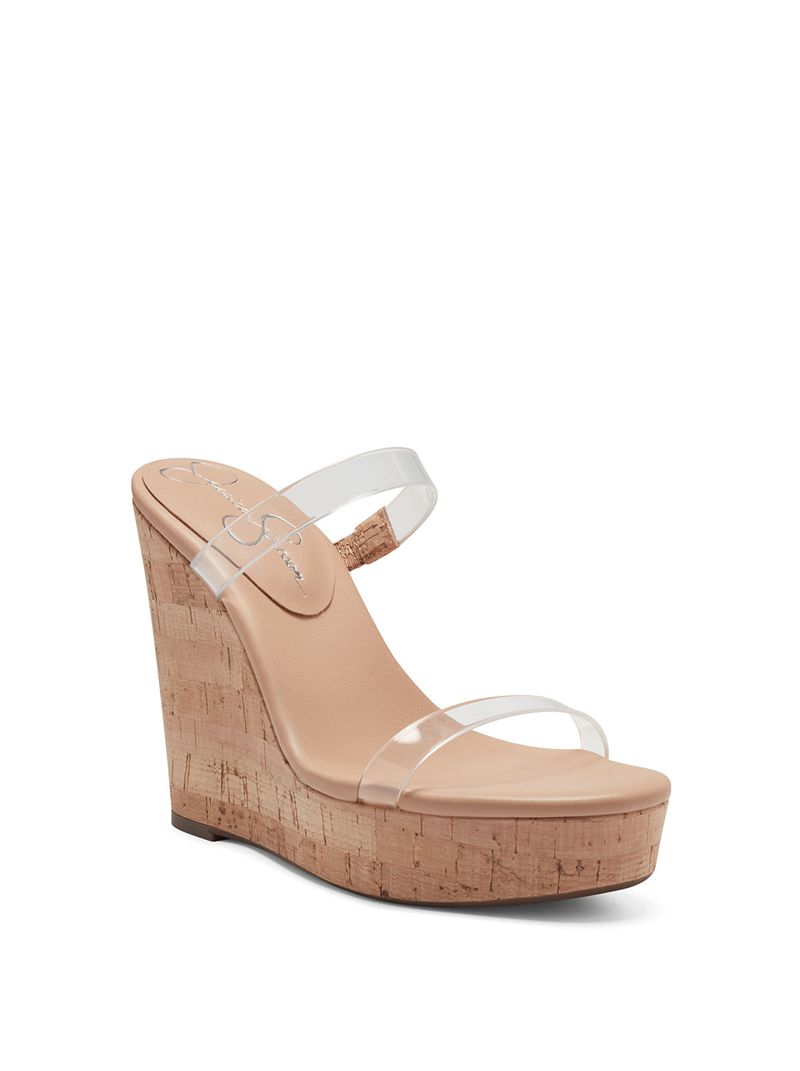 Sapatos Cunha Jessica Simpson Tumile Feminino Transparent | 76028BOCE