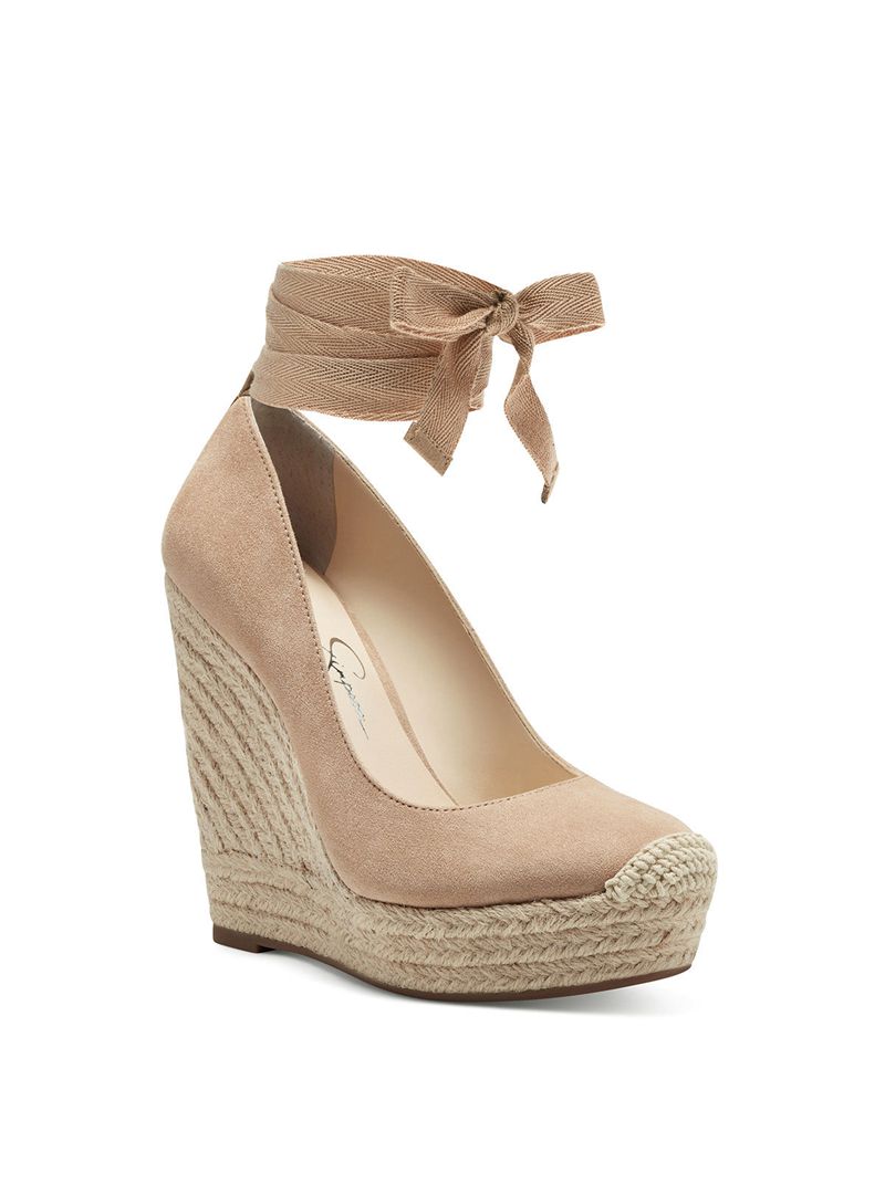 Sapatos Cunha Jessica Simpson Zexie Feminino Bege | 90658SYZQ