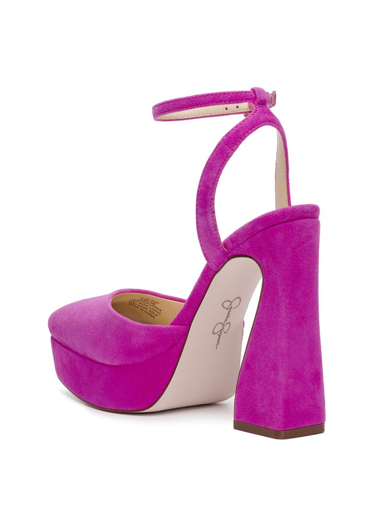 Sapatos Plataforma Jessica Simpson Deirae Feminino Roxo | 87159EMPF