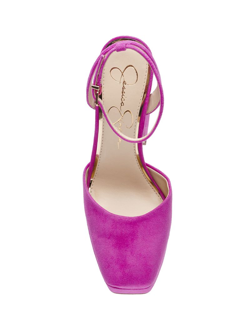 Sapatos Plataforma Jessica Simpson Deirae Feminino Roxo | 87159EMPF