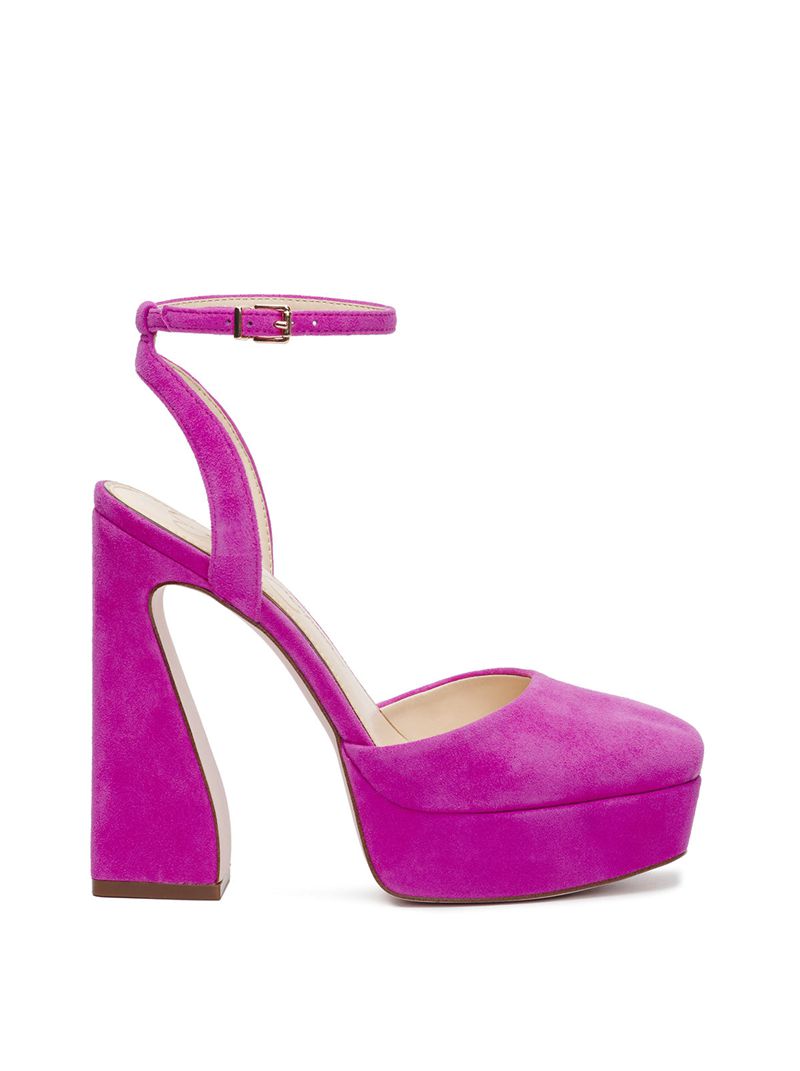 Sapatos Plataforma Jessica Simpson Deirae Feminino Roxo | 87159EMPF