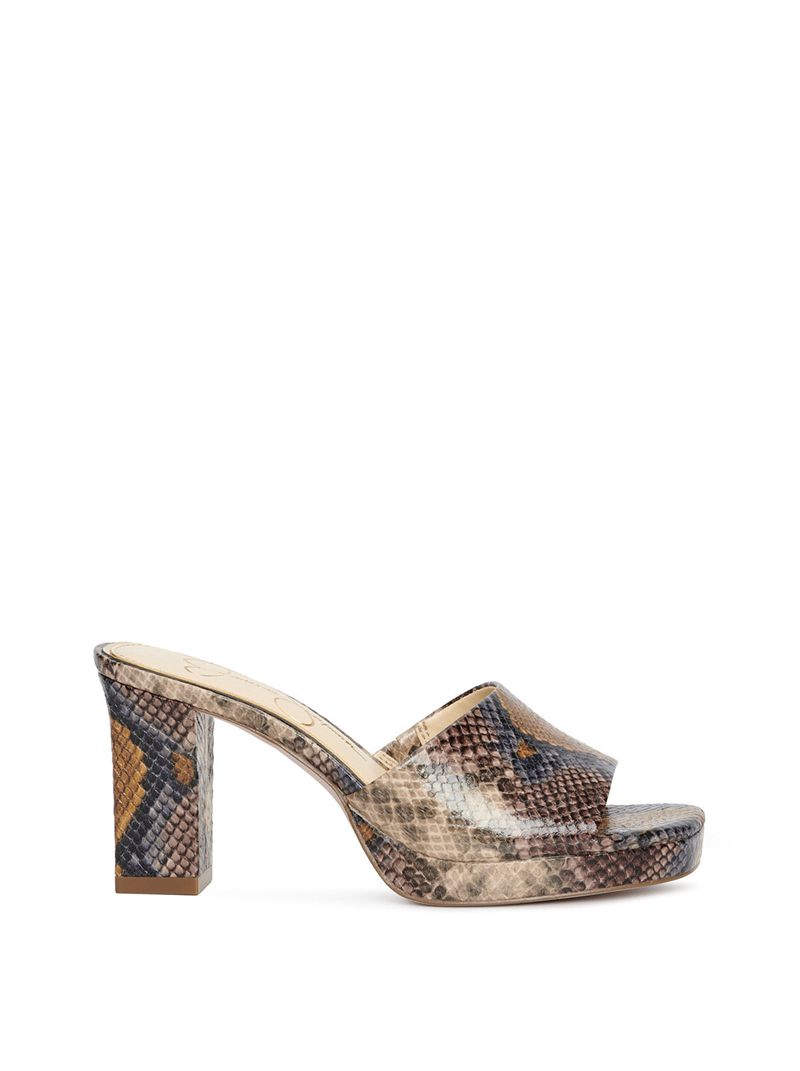 Sapatos Plataforma Jessica Simpson Elyzza Feminino Serpentine | 43627JIHV