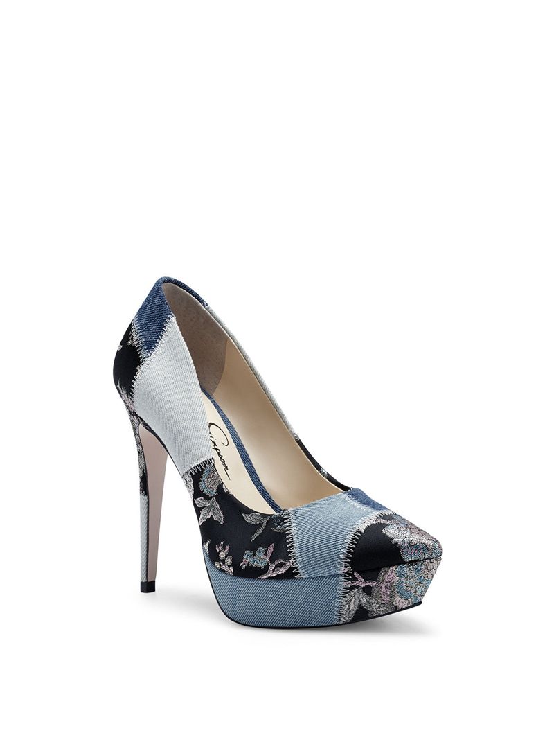 Sapatos Plataforma Jessica Simpson R Feminino Azuis Cinzentas | 67819HWMU