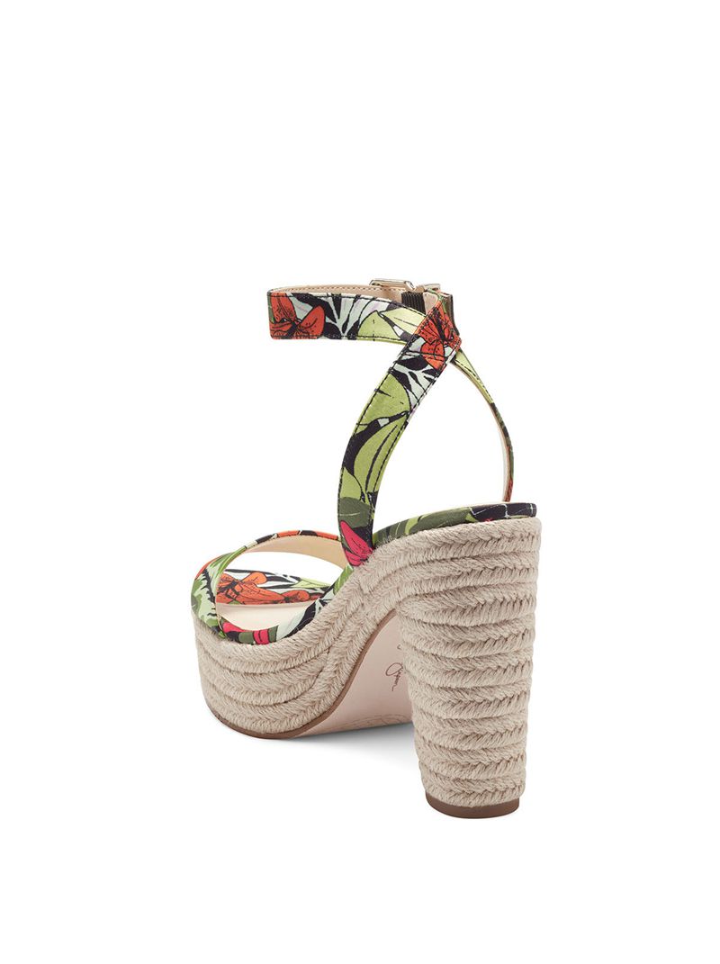 Sapatos Plataforma Jessica Simpson Symia Feminino Multicoloridas | 35097ZYJX