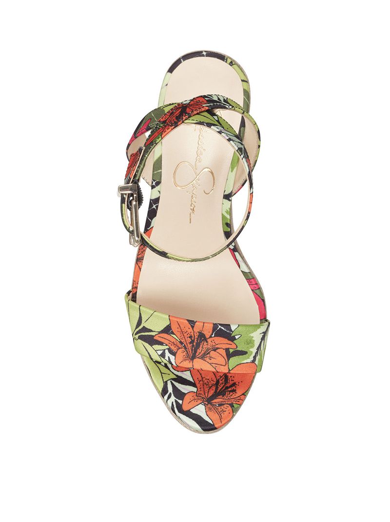 Sapatos Plataforma Jessica Simpson Symia Feminino Multicoloridas | 35097ZYJX