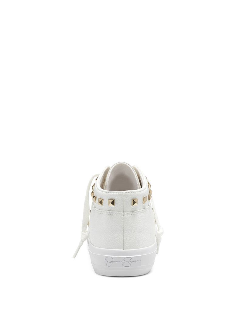 Sapatos Rasos Jessica Simpson Folliah Casuais Feminino Branco | 31670RYPF