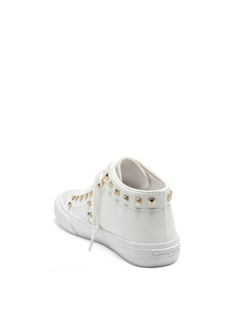 Sapatos Rasos Jessica Simpson Folliah Casuais Feminino Branco | 31670RYPF