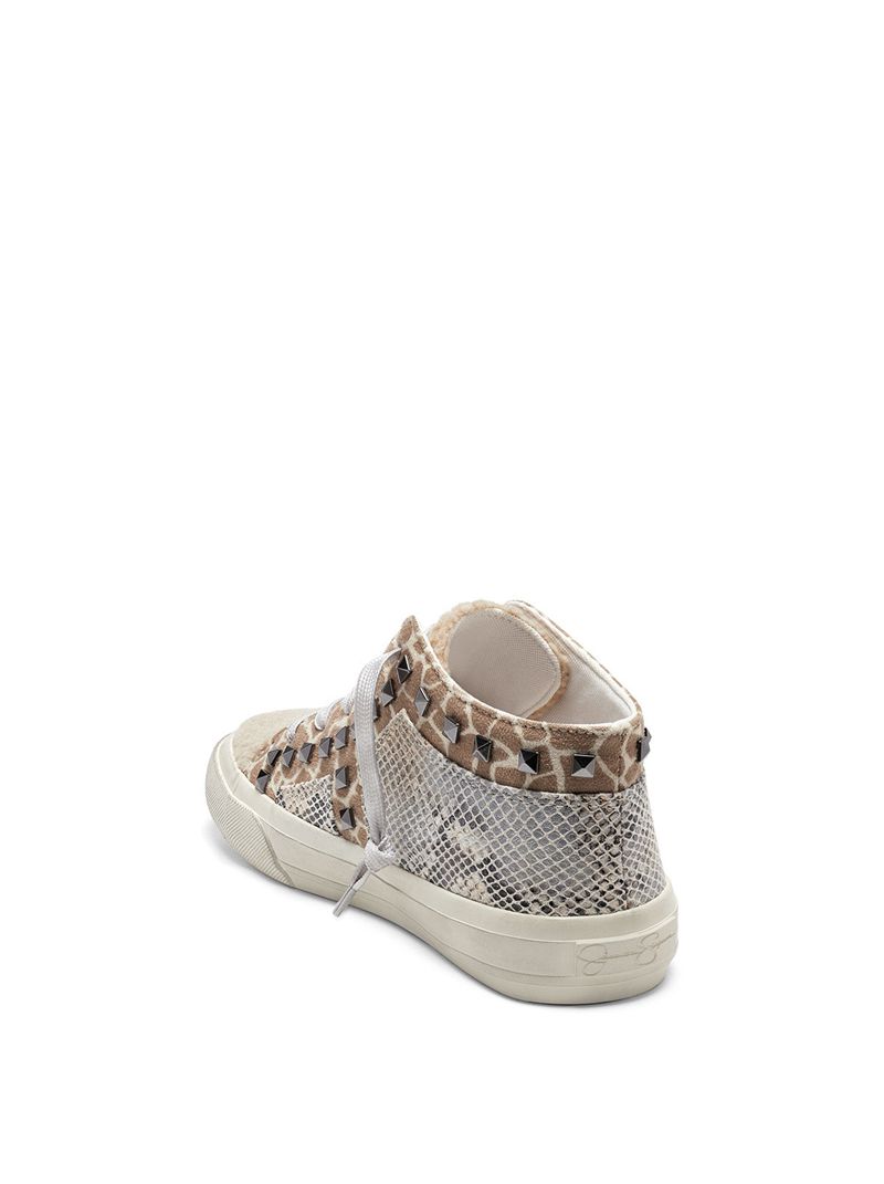 Sapatos Rasos Jessica Simpson Folliah Casuais Feminino Bege Escuro | 97642SWCL