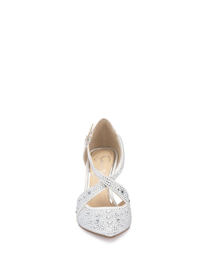 Scarpins Jessica Simpson Accile Feminino Branco | 84136SRUY