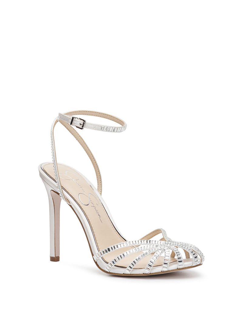 Scarpins Jessica Simpson Jileta Feminino Branco | 84509RPWS