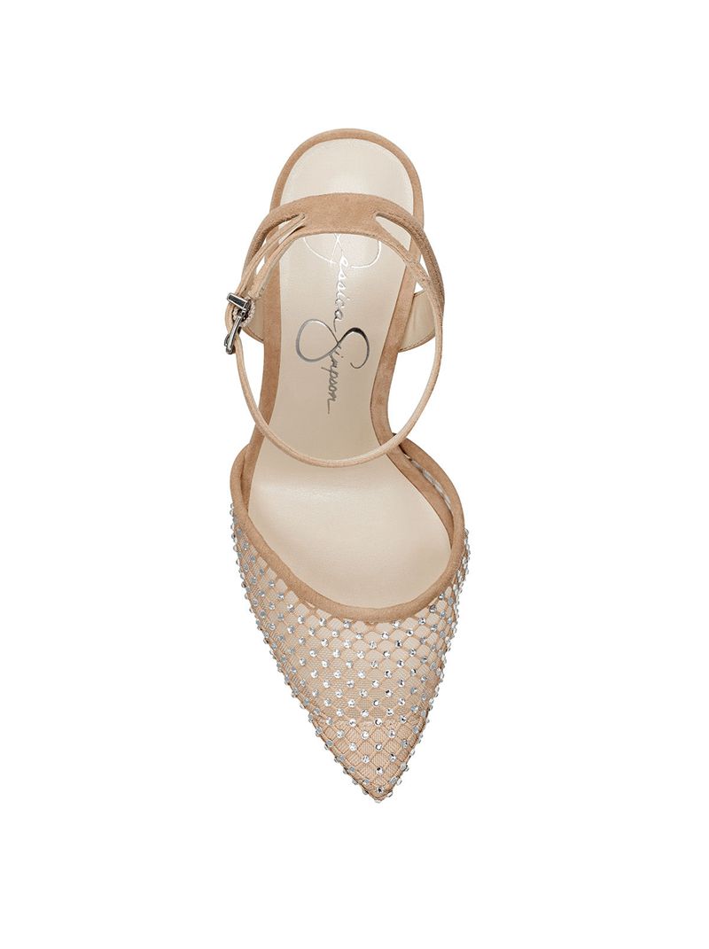 Scarpins Jessica Simpson Pirrie Feminino Bege | 21053WILZ