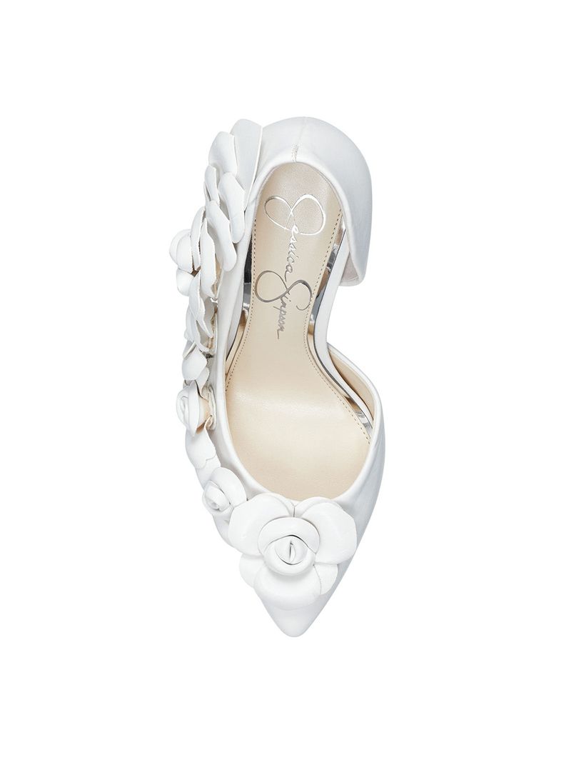 Scarpins Jessica Simpson Po Feminino Branco | 65720DKFP