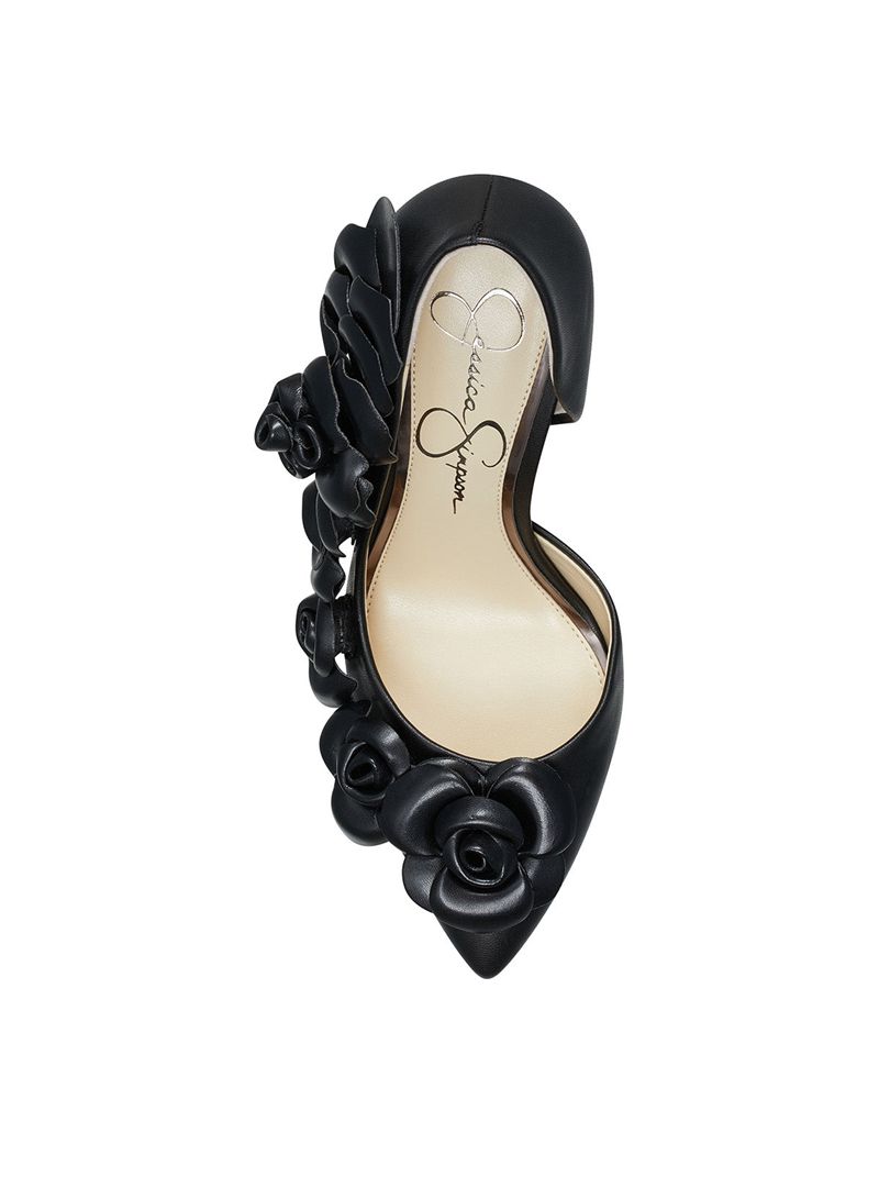 Scarpins Jessica Simpson Po Feminino Pretas | 70964MYVA