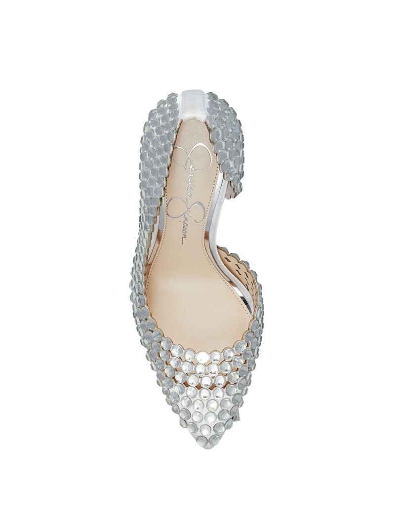 Scarpins Jessica Simpson Preppi Feminino Branco | 34816ERUT