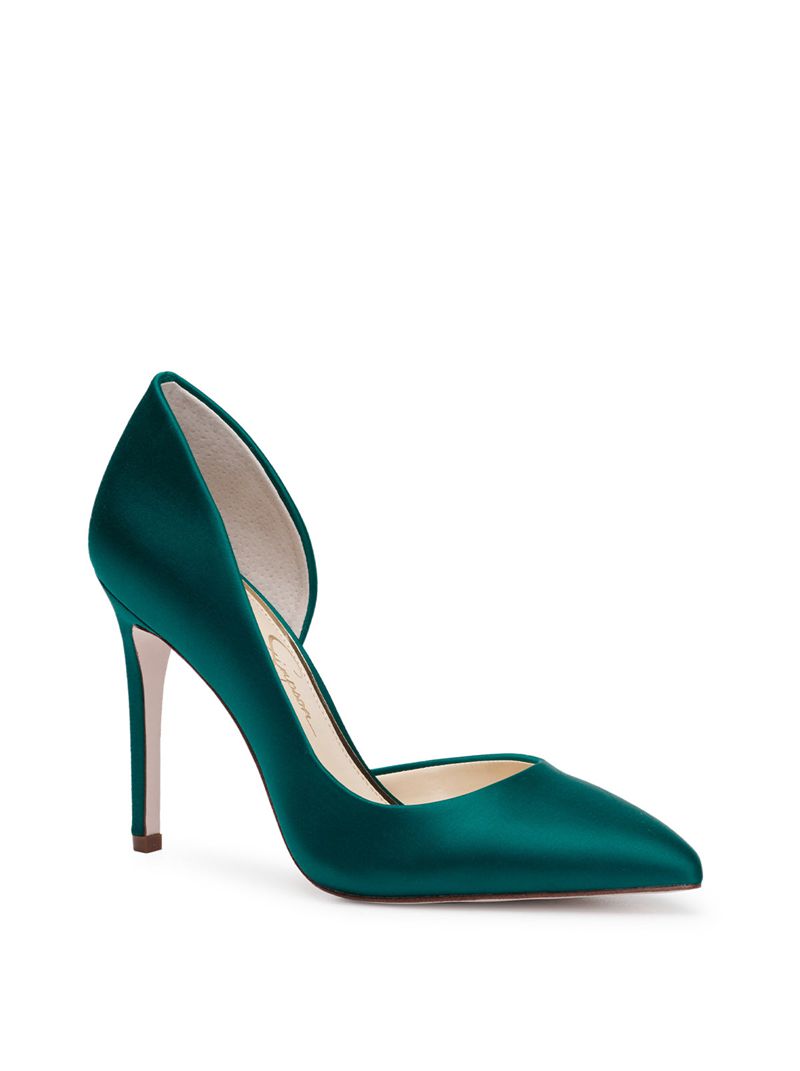 Scarpins Jessica Simpson Prizma D'Orsay Feminino Verdes | 03274TNWR