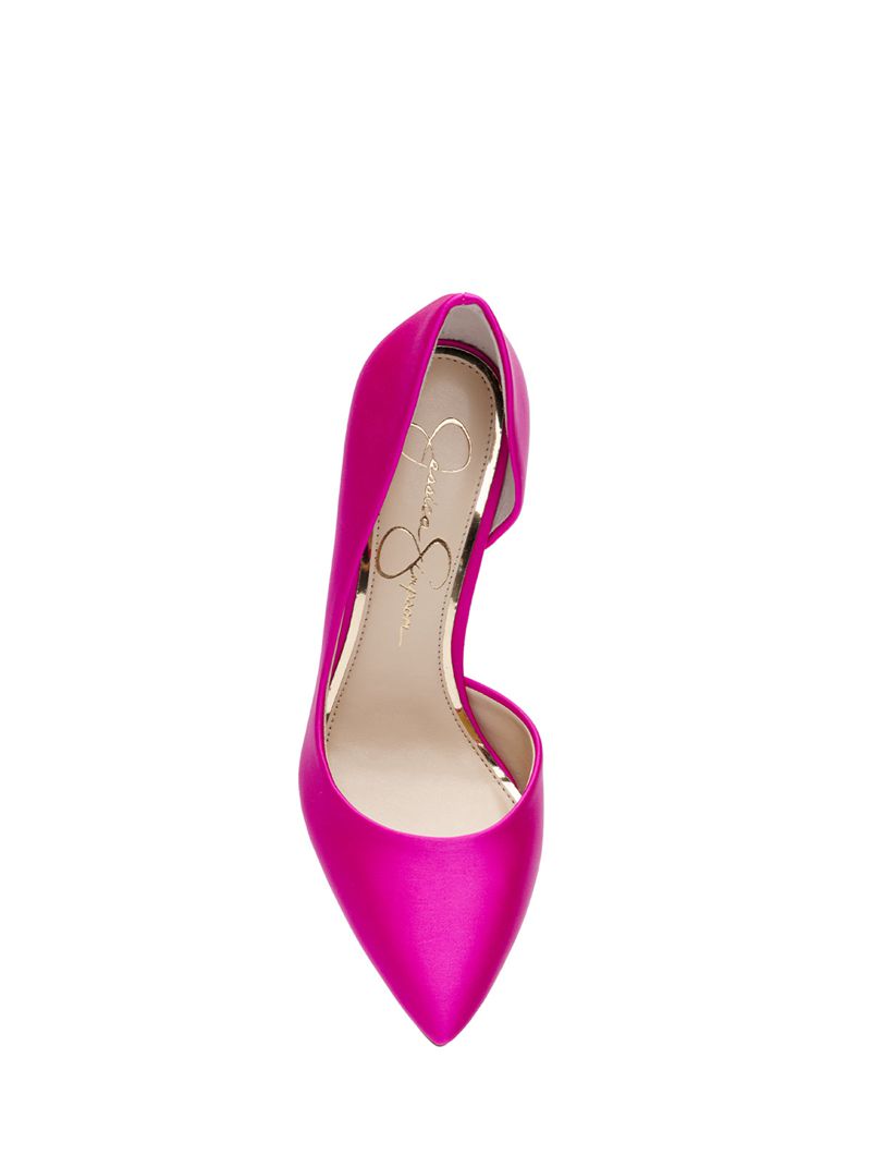 Scarpins Jessica Simpson Prizma D'Orsay Feminino Rosa | 35726QHSI