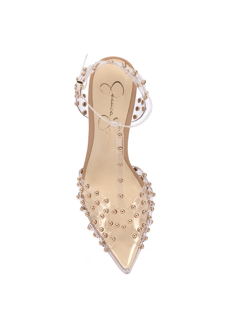 Scarpins Jessica Simpson Wisata Feminino Transparent | 67418XTJB