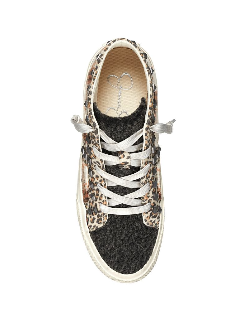 Tenis Jessica Simpson Folliah Casuais Feminino Pretas Multicoloridas | 35498PIOG