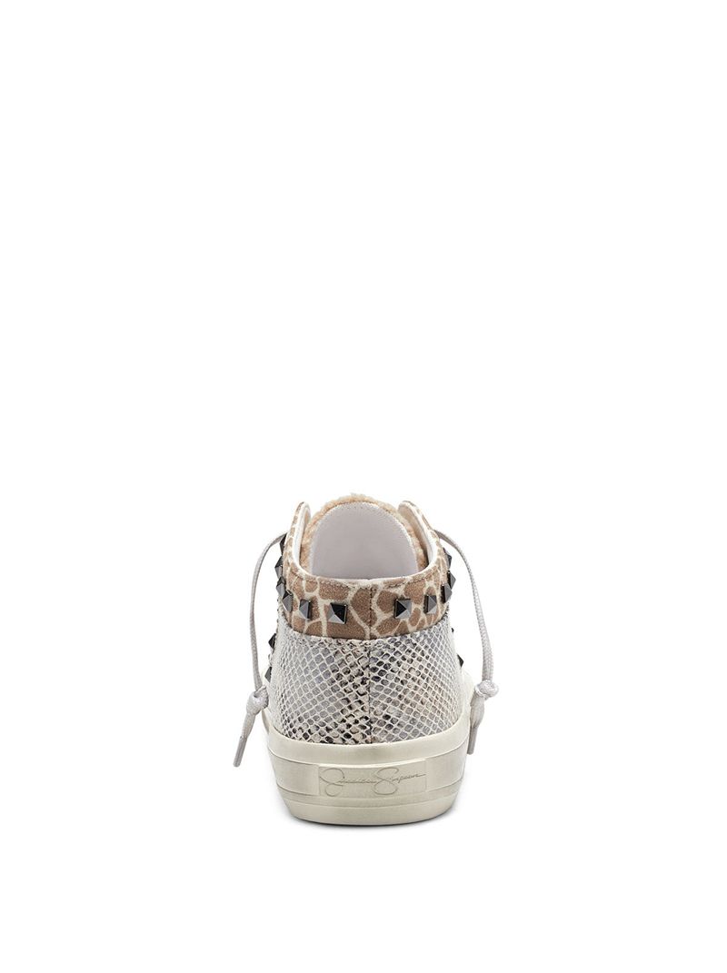 Tenis Jessica Simpson Folliah Casuais Feminino Bege Escuro | 40832IXZN