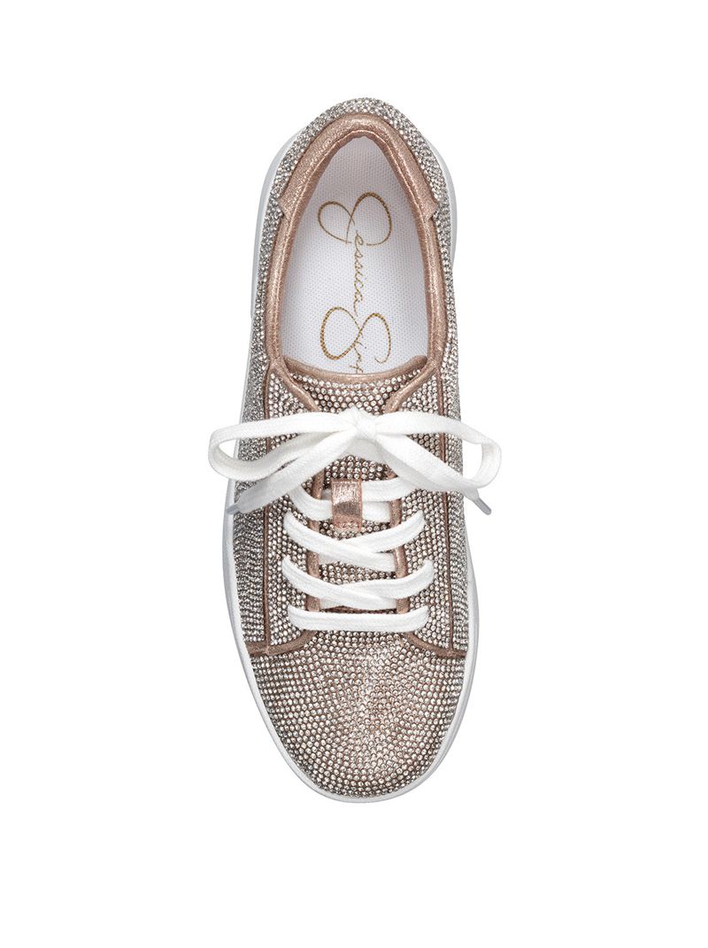 Tenis Jessica Simpson Silesta Casuais Feminino Branco | 39216OJQW