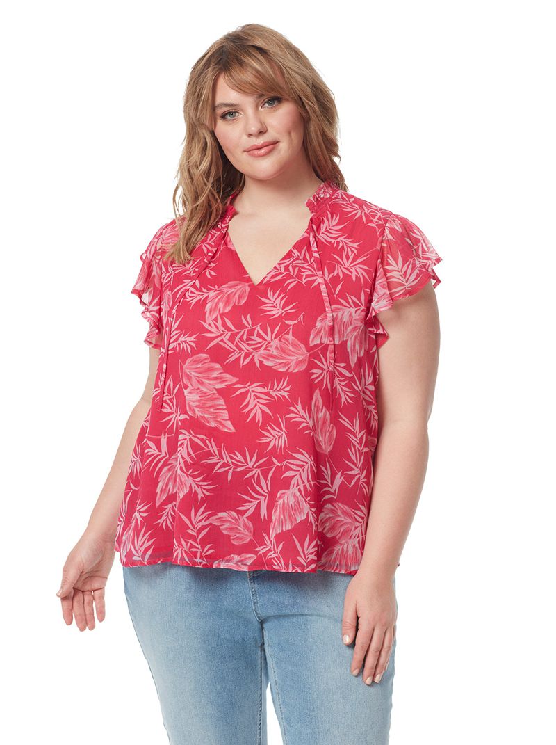 Tops Jessica Simpson Ala Feminino Roxo | 68032MQAV