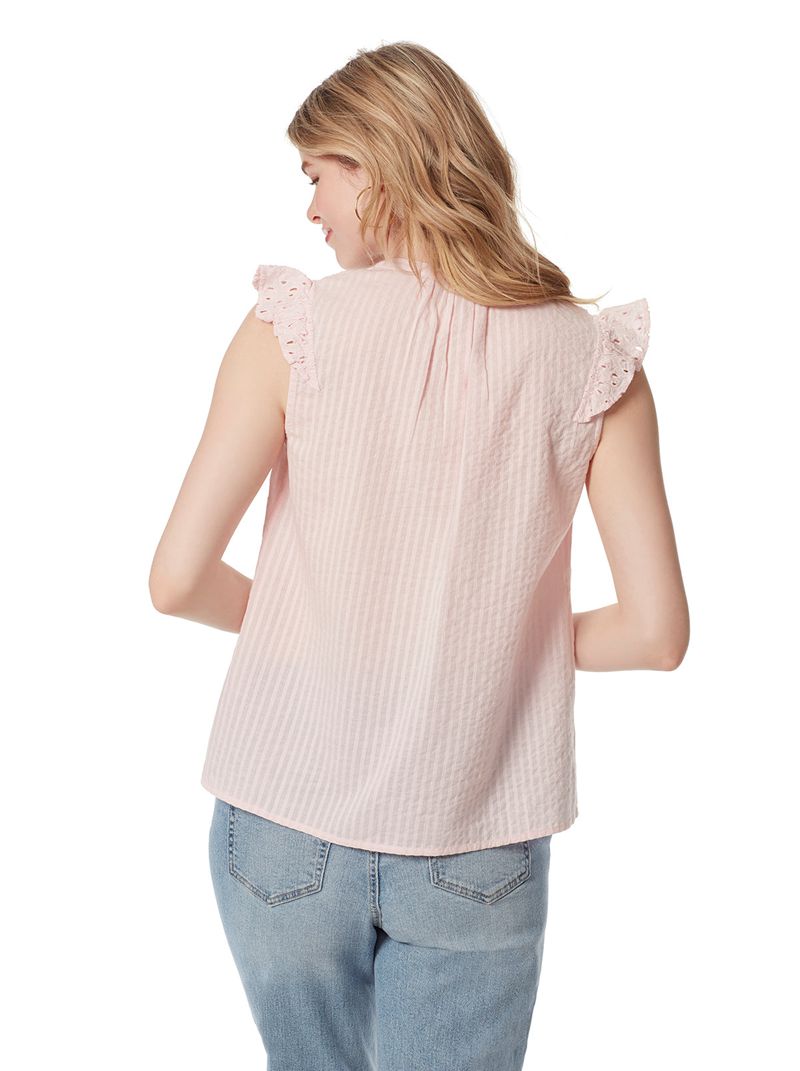 Tops Jessica Simpson Alisha Feminino Rosa | 69714XEHF