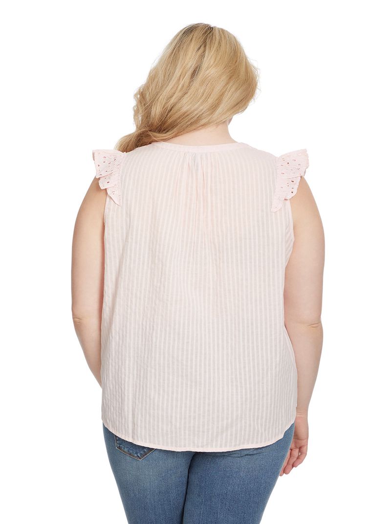 Tops Jessica Simpson Alisha Feminino Rosa | 69714XEHF