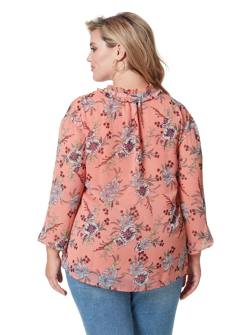 Tops Jessica Simpson Celeste Feminino Marrom | 61025FCQX