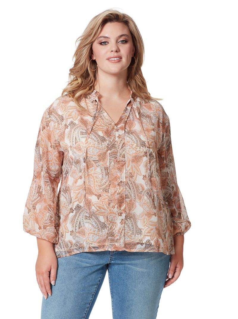 Tops Jessica Simpson Celeste Feminino Multicoloridas | 20964YTIM