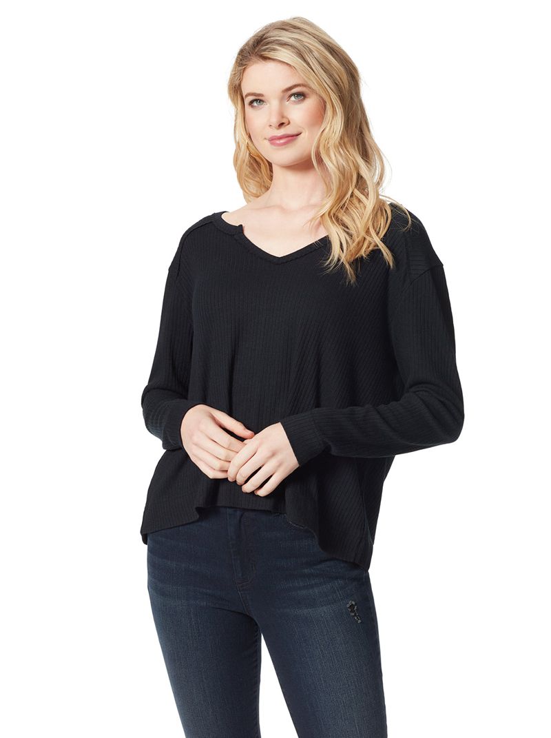 Tops Jessica Simpson Esma Feminino Pretas | 70624CUDM