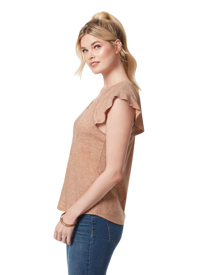 Tops Jessica Simpson Gracie Feminino Bege | 28056RHOL