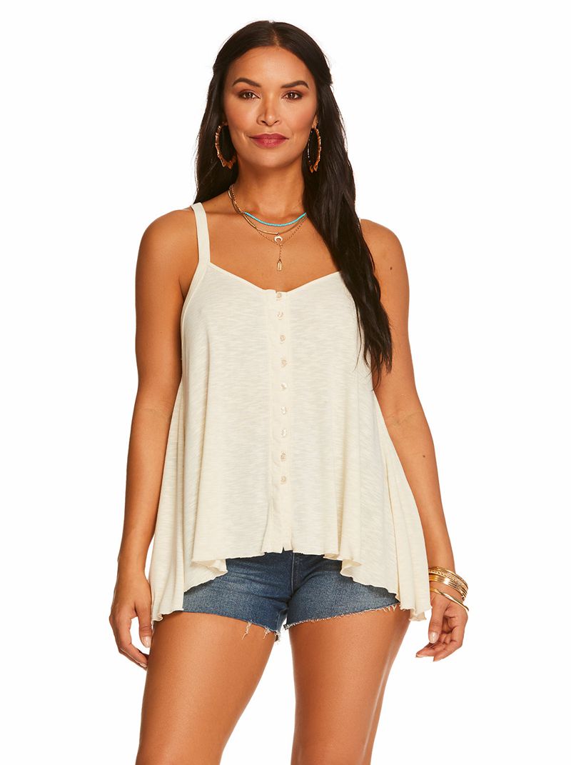 Tops Jessica Simpson Gwen Feminino Branco | 12043KGUQ