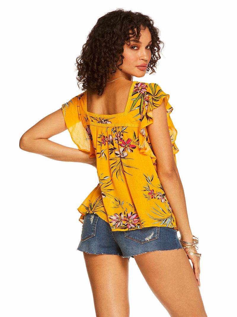 Tops Jessica Simpson Lauryn Feminino Multicoloridas | 23591PAXM