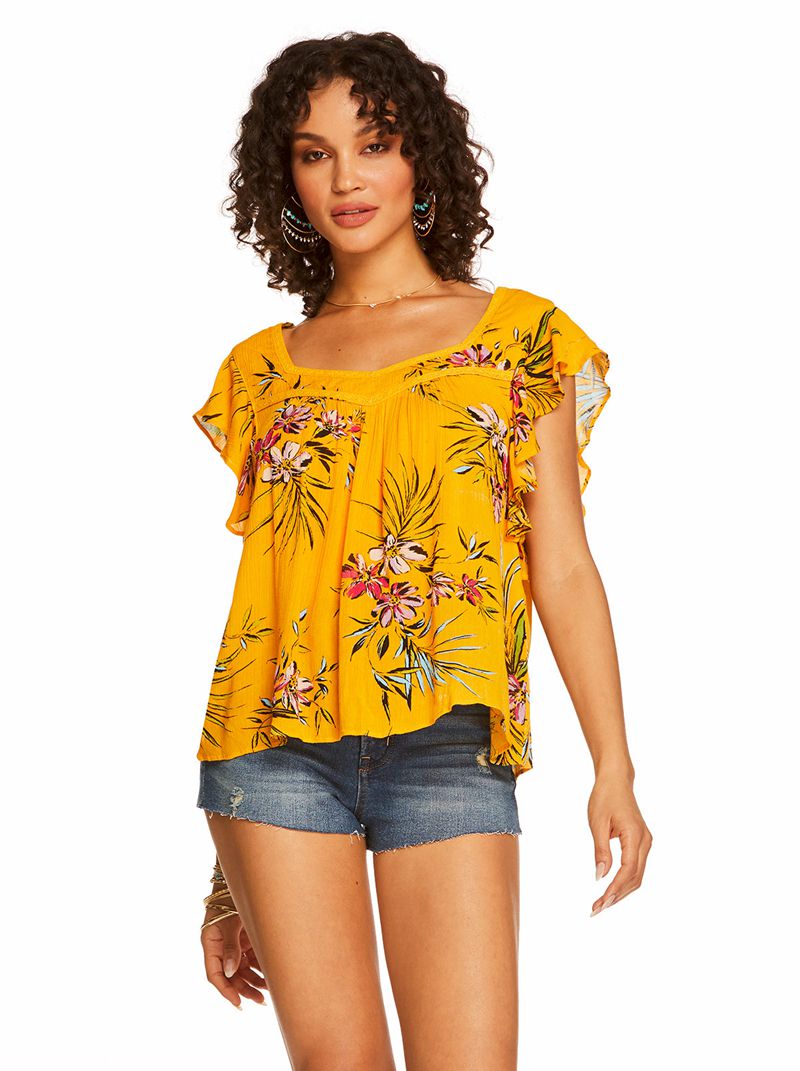 Tops Jessica Simpson Lauryn Feminino Multicoloridas | 23591PAXM