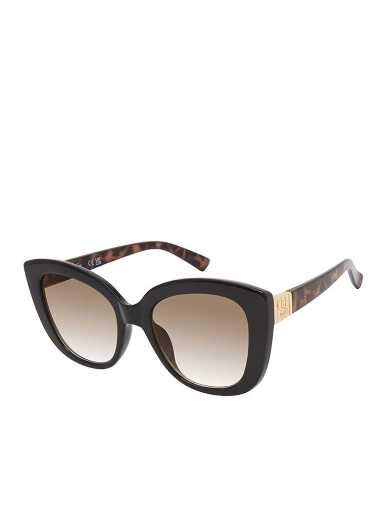 Óculos De Sol Jessica Simpson Beautiful Cat-Eye Feminino Pretas | 01853UEMG