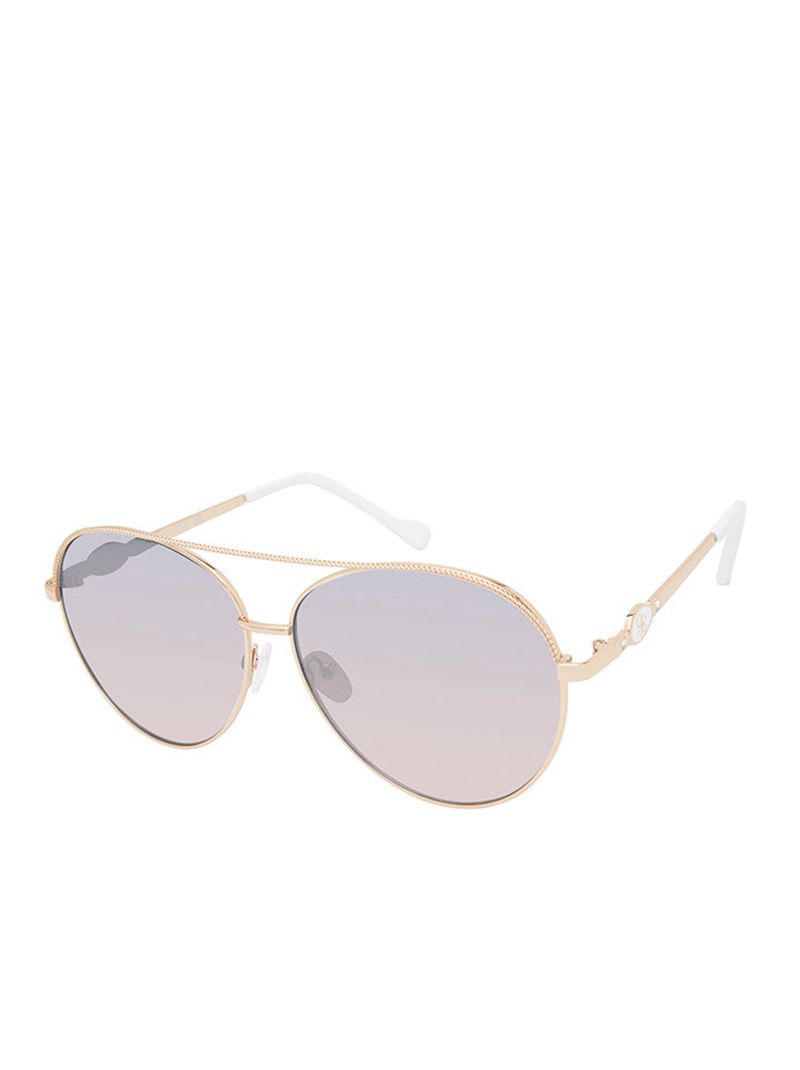 Óculos De Sol Jessica Simpson Dist Feminino Branco | 42730XUDR