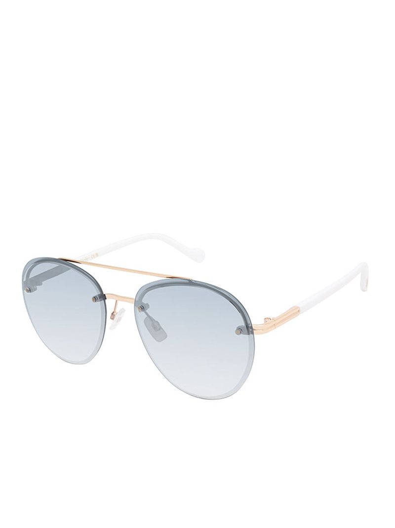 Óculos De Sol Jessica Simpson Ref Feminino Douradas Branco | 70941RQZM